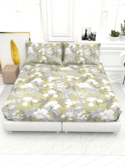 Cider King Size Micro-Cotton Sheet Set - Olive Green