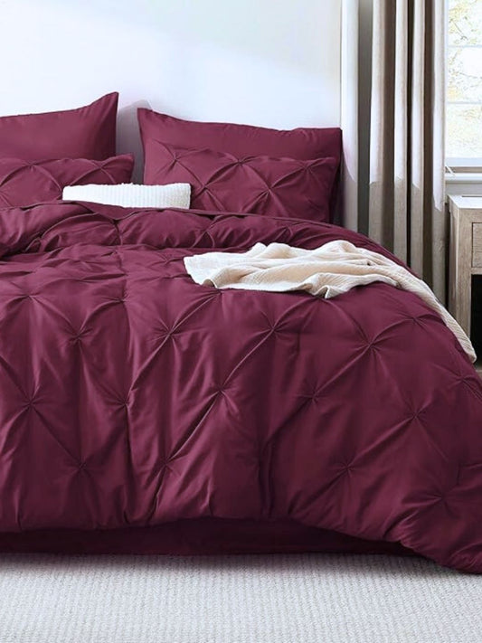 Marquis Pinch Pleat Comforter With Pillow Cover/s