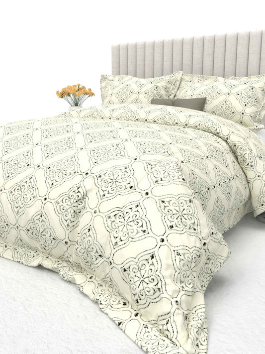 Primrose King Size 600TC Luxury Satin Bedsheet Set - [Insert Design Name]