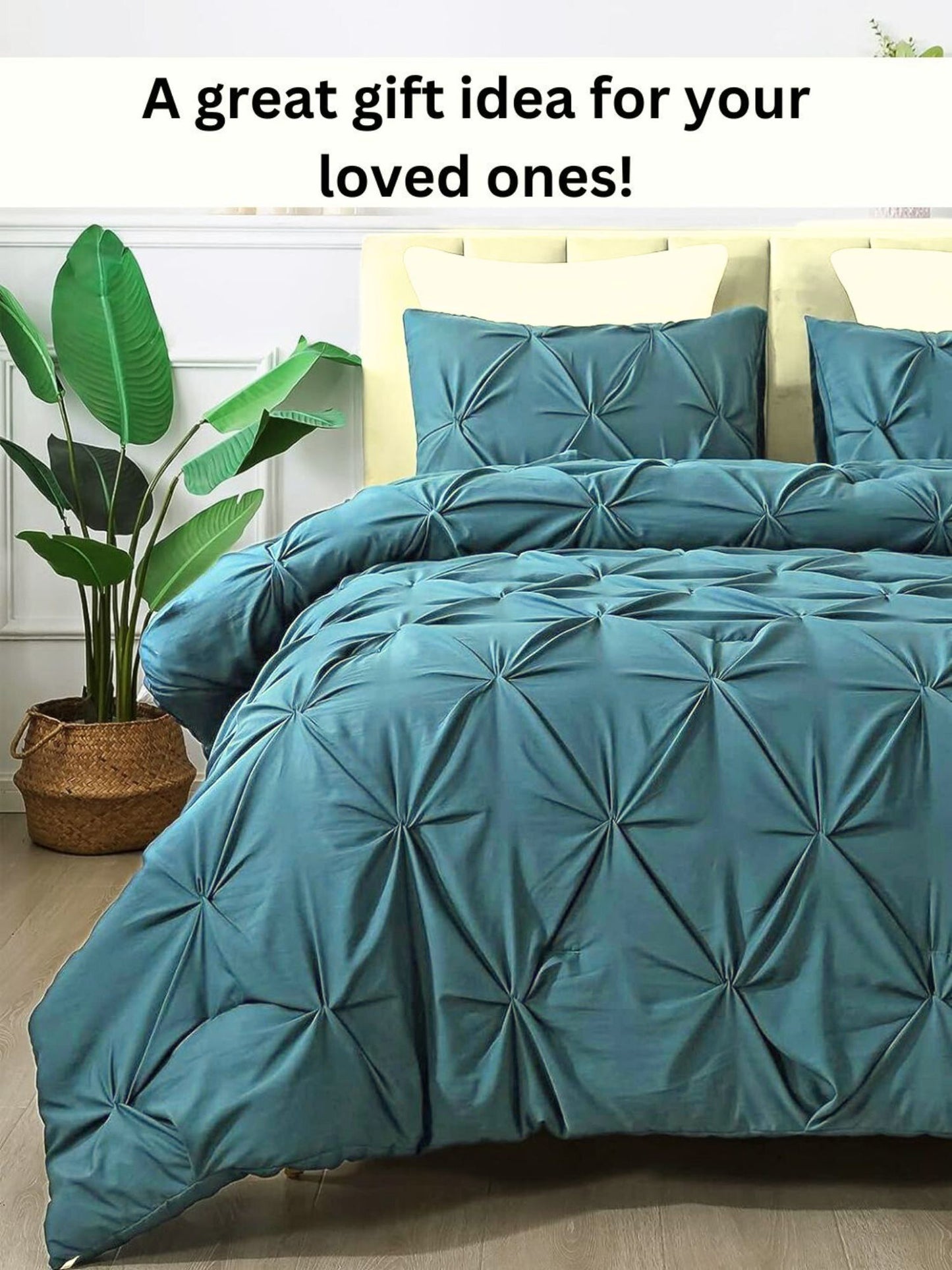 Marquis Pinch Pleat Comforter With Pillow Cover/s
