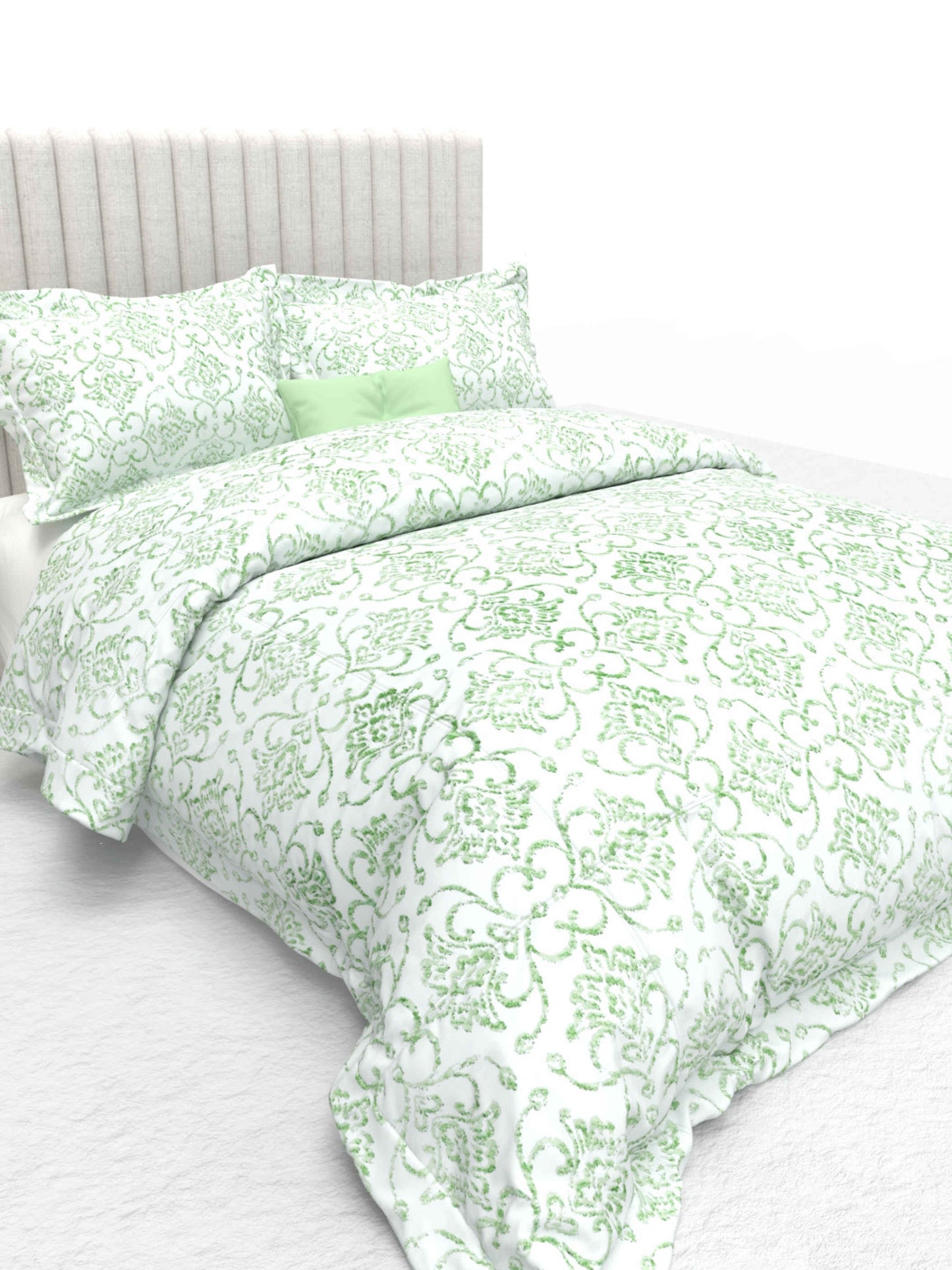 Primrose King Size 600TC Luxury Satin Bedsheet Set - [Insert Design Name]