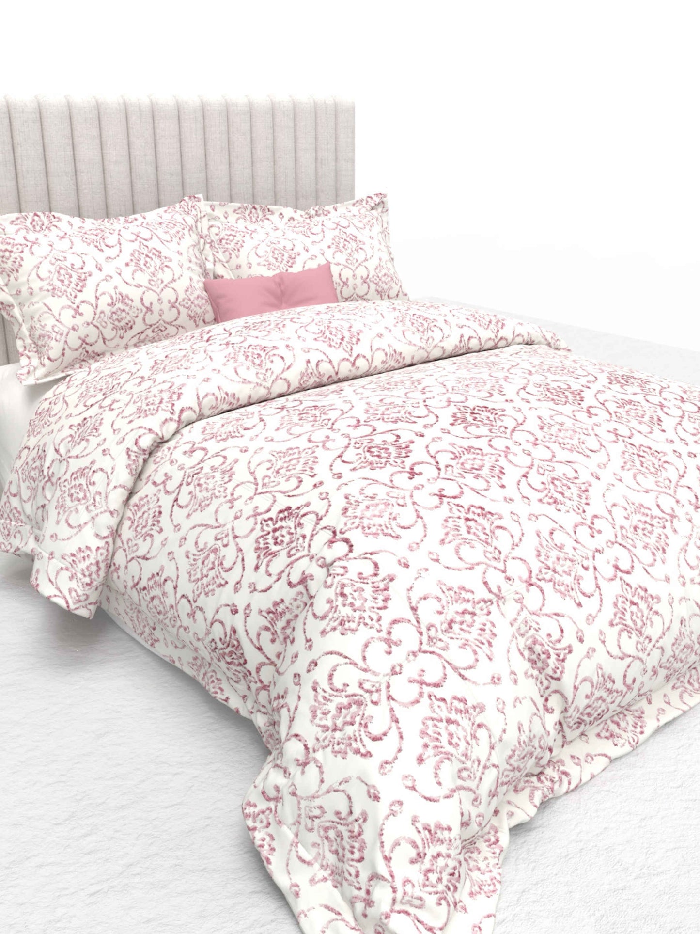 Primrose King Size 600TC Luxury Satin Bedsheet Set - [Insert Design Name]