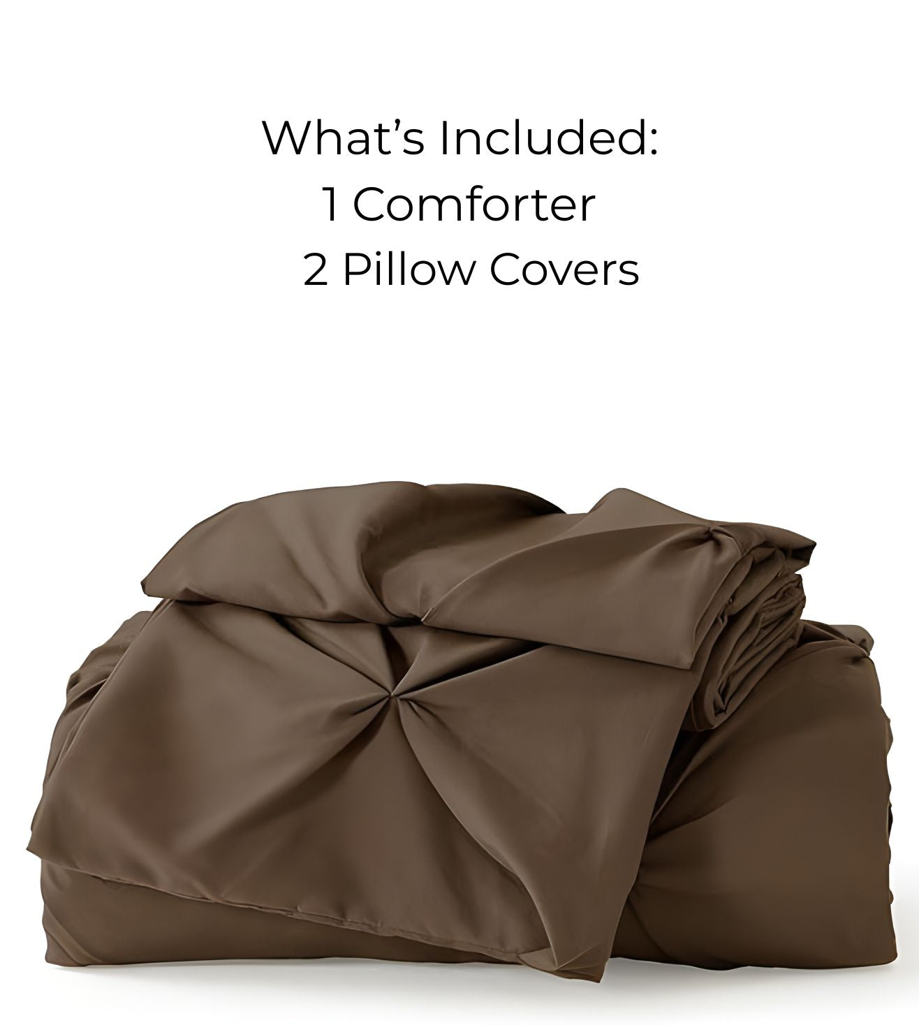 Marquis Pinch Pleat Comforter With Pillow Cover/s